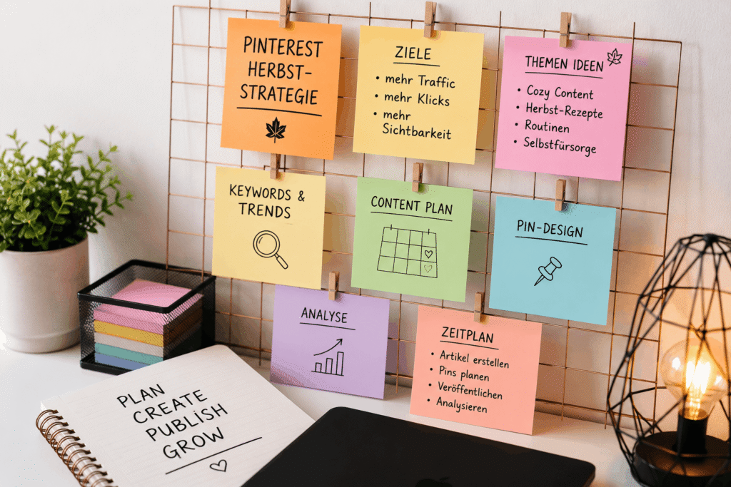 Pinterest Herbst-Strategie