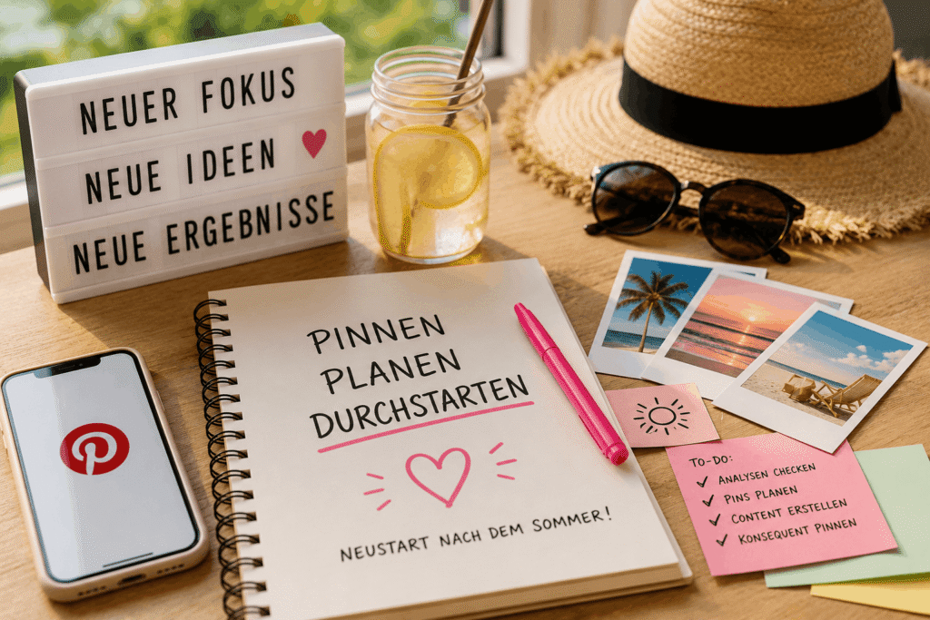 Neustart nach dem Sommer mit Pinterest